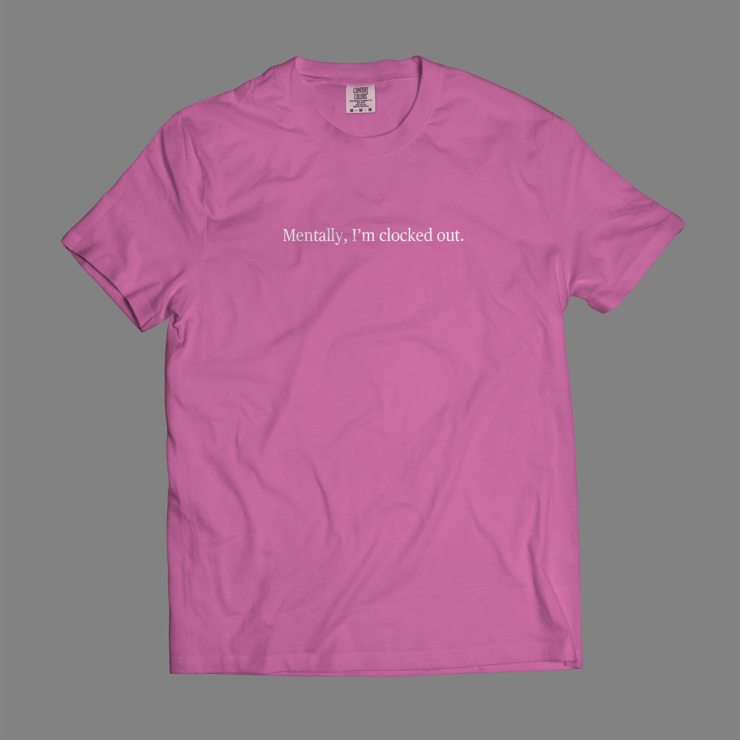 Mentally, I'm Clocked Out