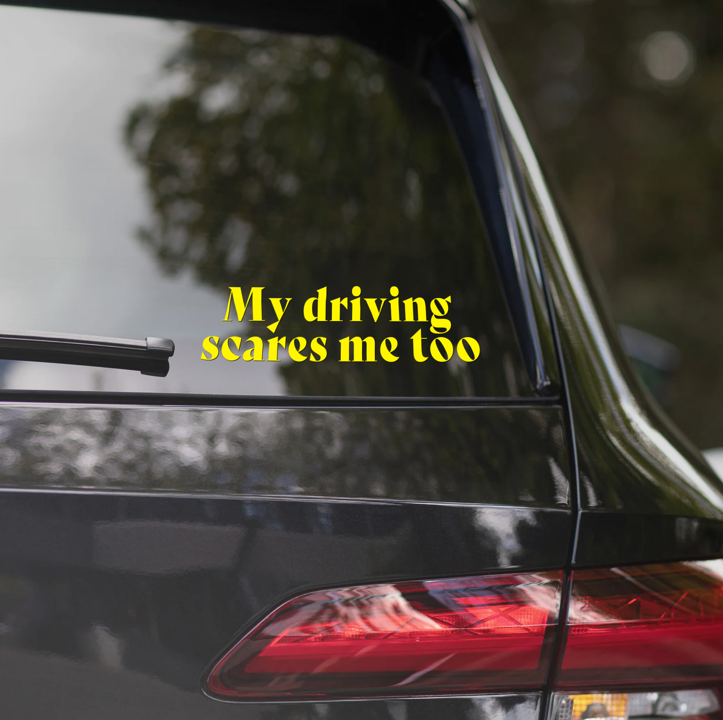 MY DRIVING SCARES ME TOO