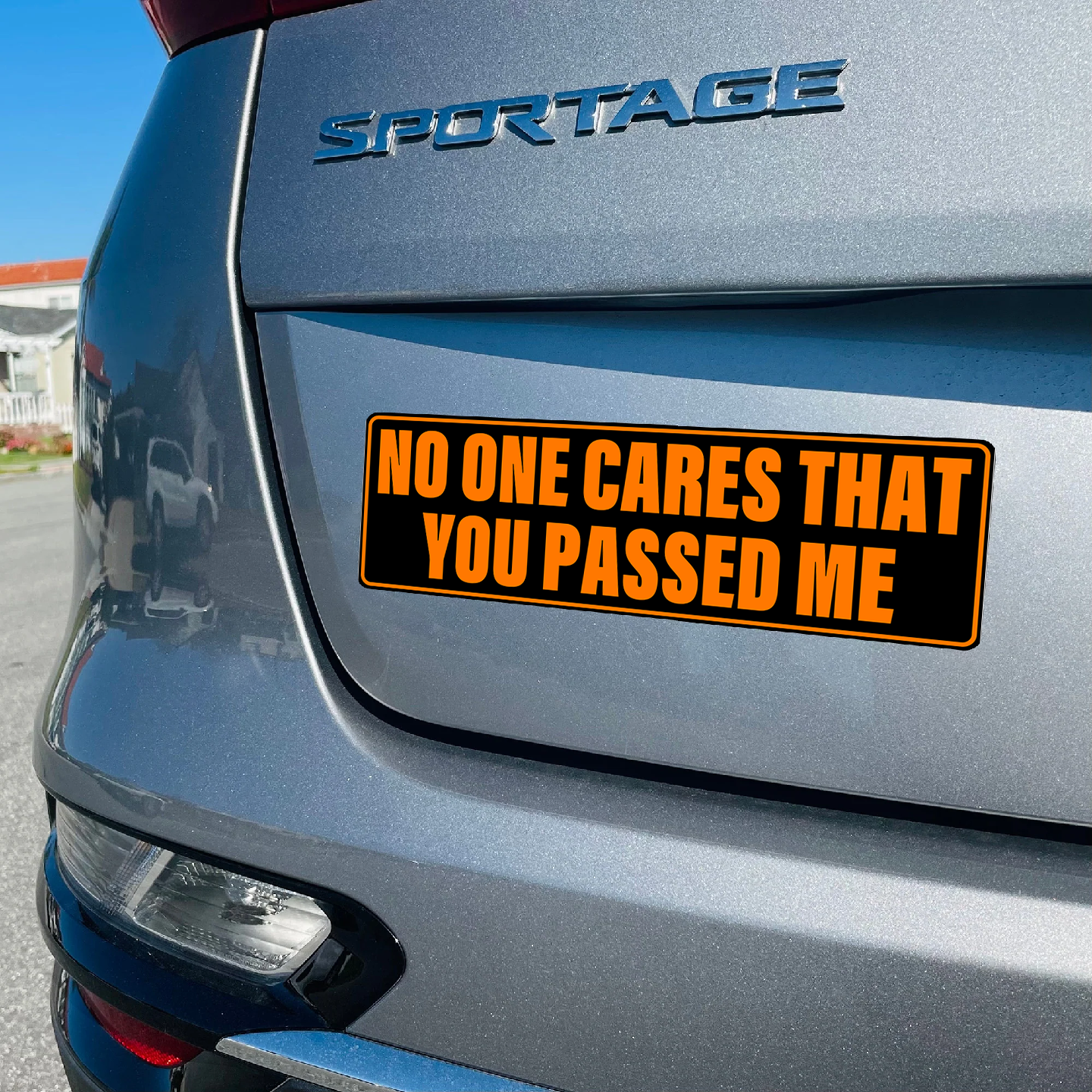 NO ONE CARES YOU PASSED ME