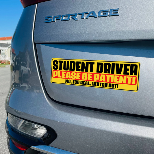 STUDENT DRIVER WATCH OUT
