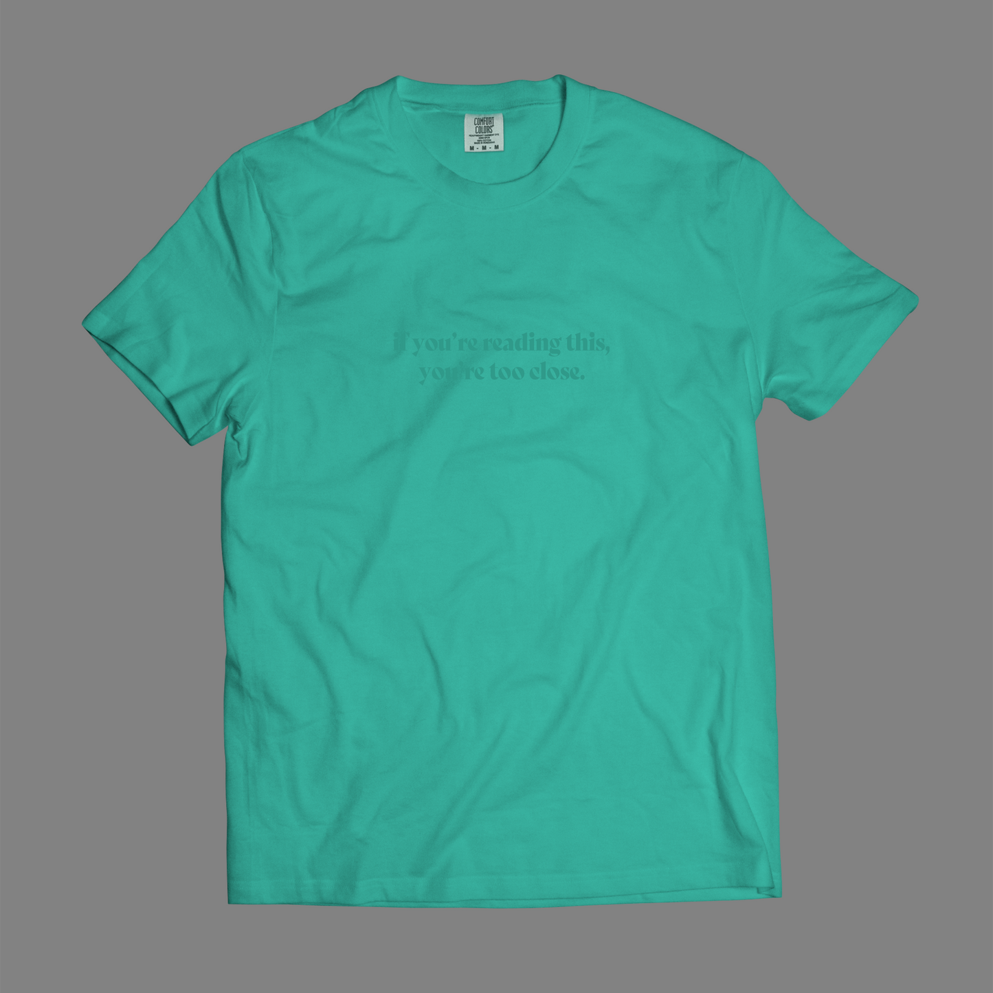 If You're Reading This You're Too Close