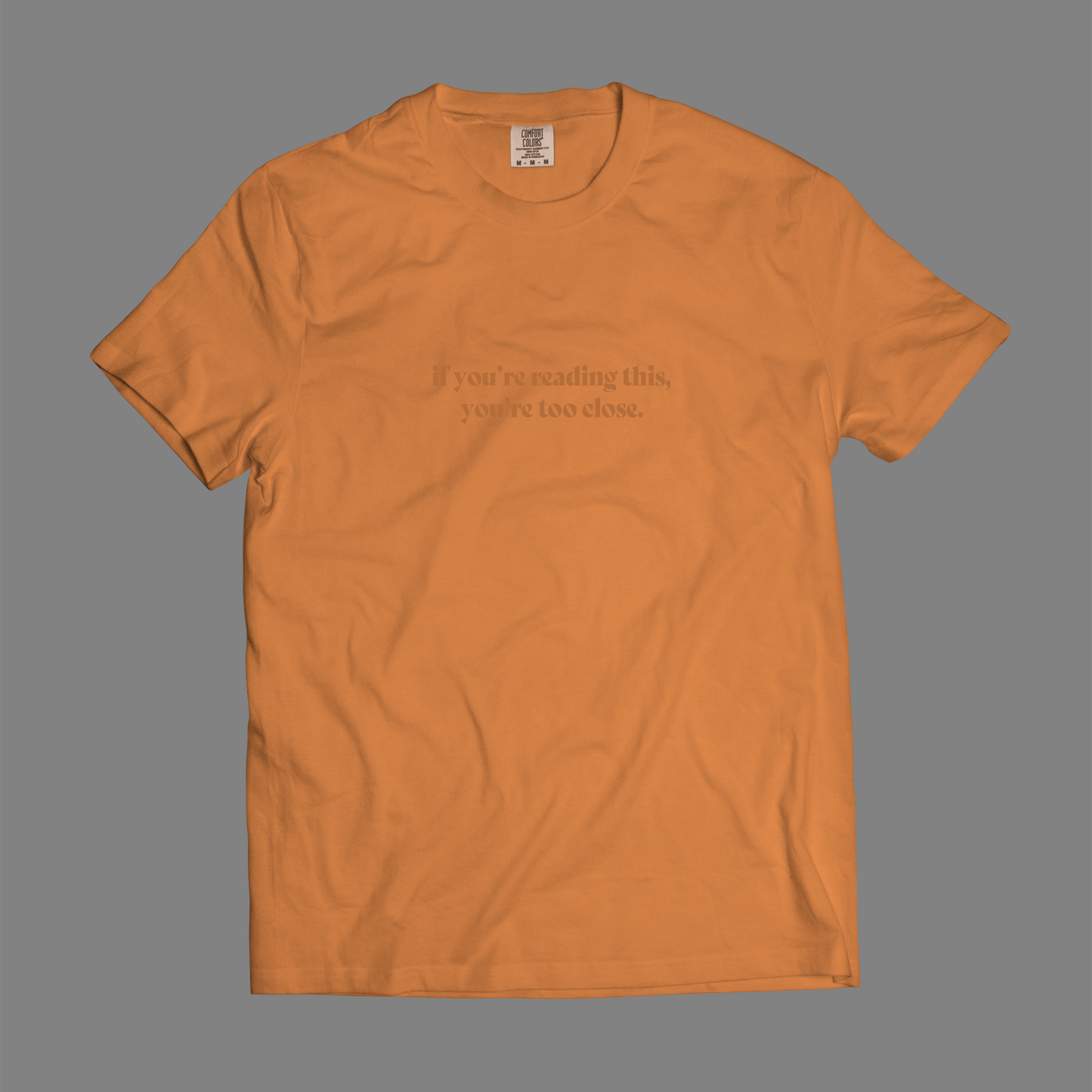 If You're Reading This You're Too Close