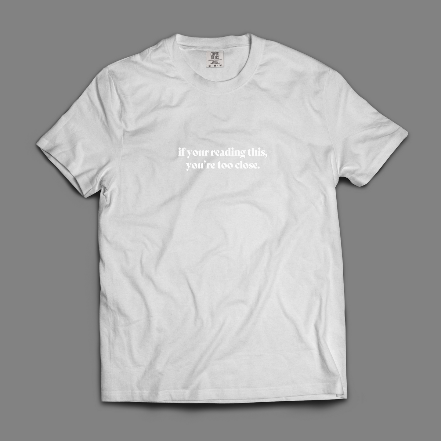 If You're Reading This You're Too Close